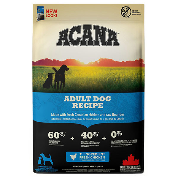 Acana Heritage Adult Dog - Корм Акана ​​для дорослих собак всіх порід