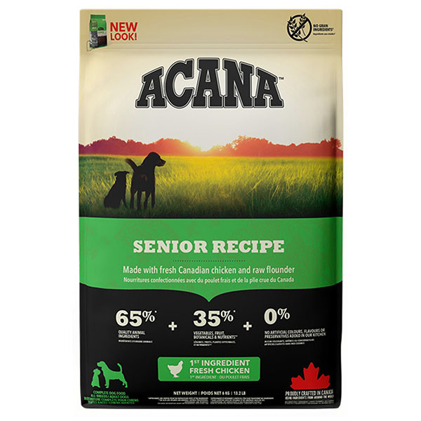 Acana Heritage Senior - Корм Акана ​​для собак всіх порід старше 7 років