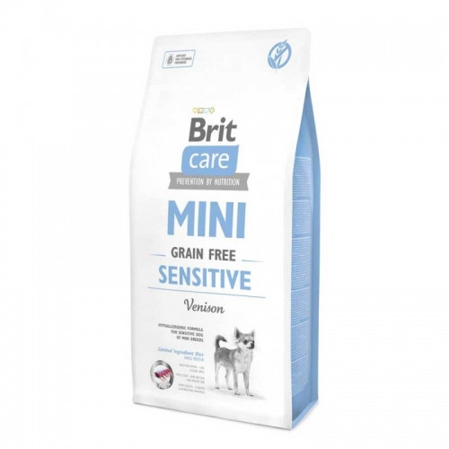 Brit Care Mini Sensitive Venison - Беззерновой корм з олениною для собак малих порід