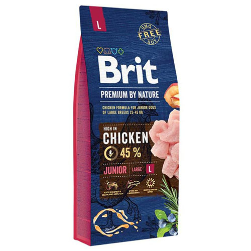 Brit Premium Junior Large Breed - Сухой корм для щенков крупных пород