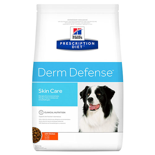 Hills (Хилс) PD Derm Defense сухой корм для собак для защиты и восстановления кожи