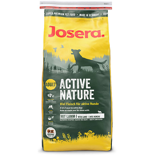 Josera Dog Active Nature - Йозера Актив Нейчер корм для дорослих активних собак з травами і фруктами