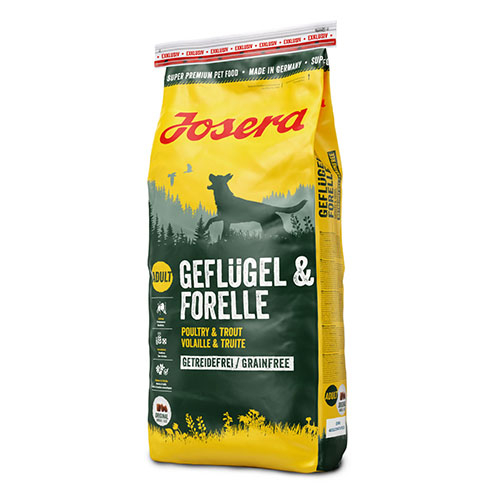Josera Dog Geflugel & Forelle - Йозера Гефлюгель енд Форелле беззерновой корм с птицей и форелью для собак