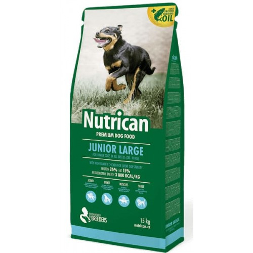 Nutrican Junior Large - Корм для щенков крупных пород