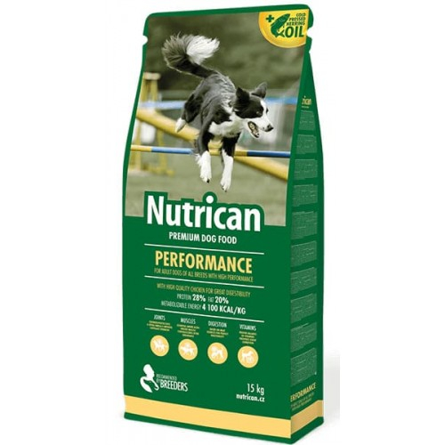 Nutrican Performance - Корм ​​для активних собак