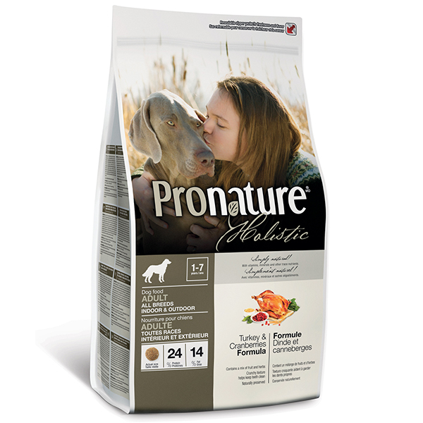 Pronature Holistic - Пронатюр холистик с индейкой и клюквой для собак всех пород