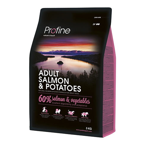 Profine Adult Salmon and Potatoes - Сухой корм для собак с лососем и картофелем