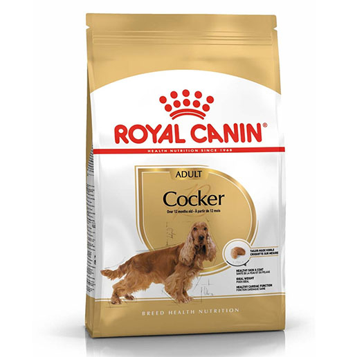 Royal Canin Cocker Adult - корм Роял Канін для дорослих кокер спанієлів