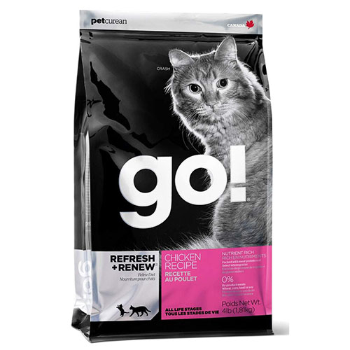 GO (Го) Корм сухий для кошенят і кішок зі свіжої куркою, фруктами і овочами