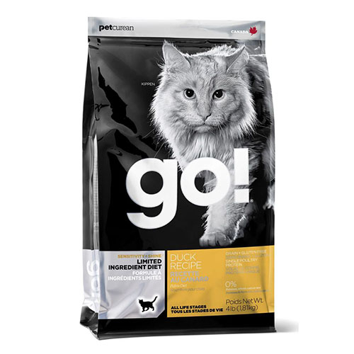 GO (Го) Корм сухий для кошенят і кішок з качкою