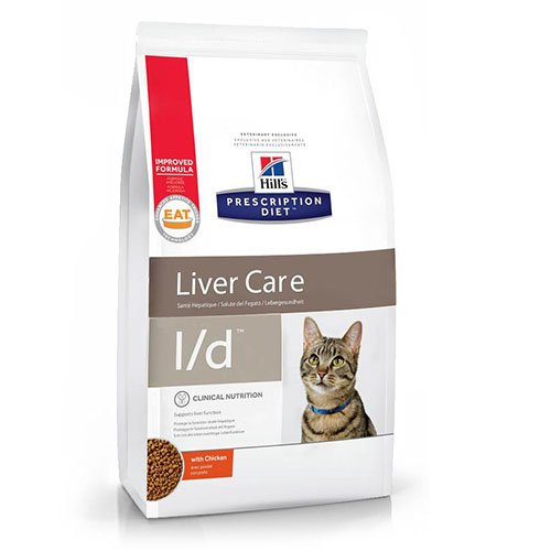 Hills Prescription Diet Liver Care L/d Chicken Хиллс Лечебный корм для котов и кошек при заболеваниях печени