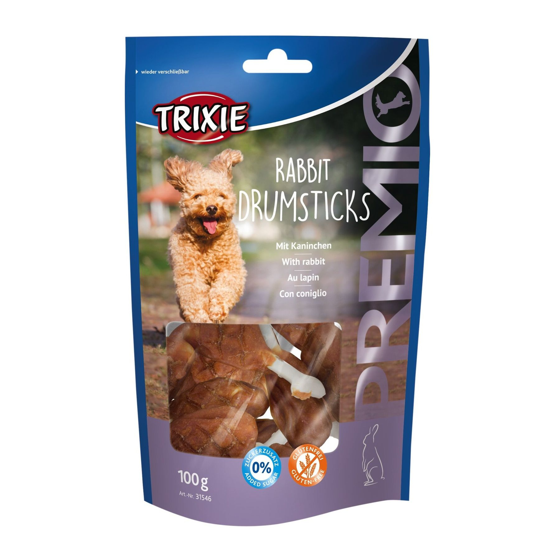 Trixie Premio Rabbit Sticks Лакомства для собак с кроликом 100 гр