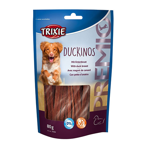 Лакомства для собак Trixie 31594 Premio Duckinos с утинымы комками