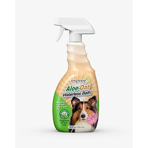 ESPREE (Эспри) Aloe Oat Waterless Bath - Гипоаллергенный спрей для экспресс - очищения чувствительной кожи и шерсти
