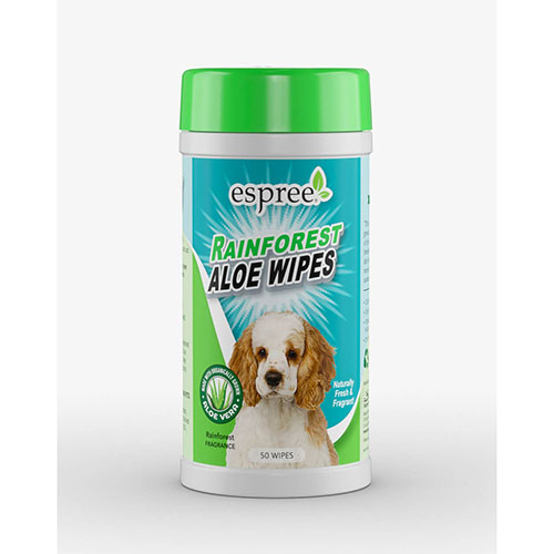 ESPREE (Эспри) Rainforest Odor Neutralizing Wipes - Вологі серветки для собак з лісовим ароматом