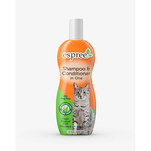 ESPREE (Эспри) Shampoo'N Conditioner In One for Cats - Шампунь и кондиционер, два в одном флаконе для кошек