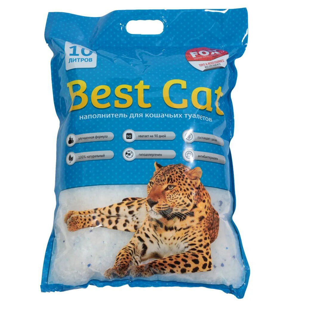 Сілікагелевой наповнювач Best Cat Blue - м'ята