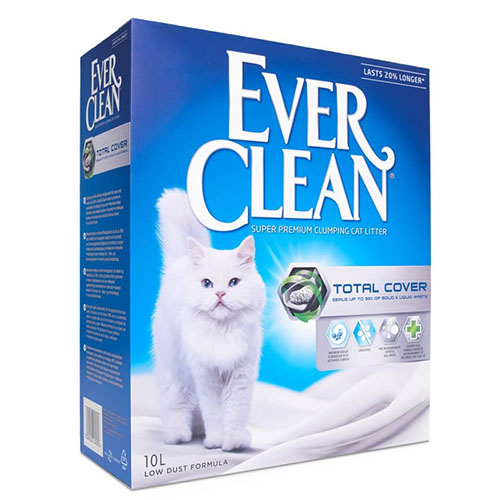 Ever Clean - наполнитель бентонитовый TOTAL COVER - полное покрытие