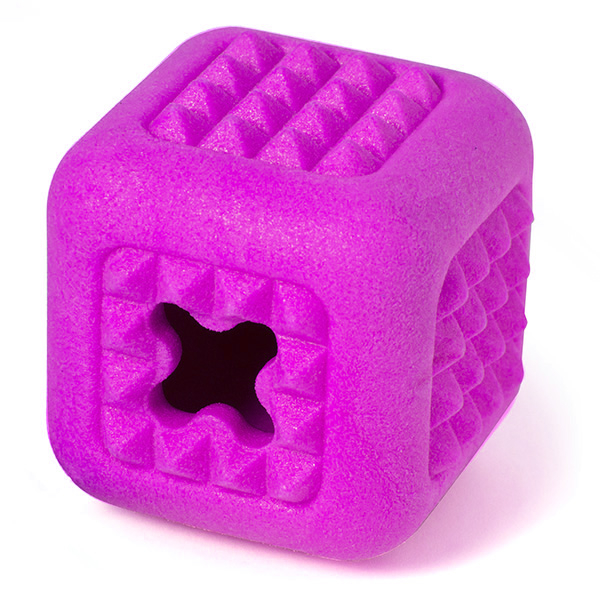 Flamingo Foam Dina Cube ФЛАМІНГО куб іграшка для собак, з ароматом малини