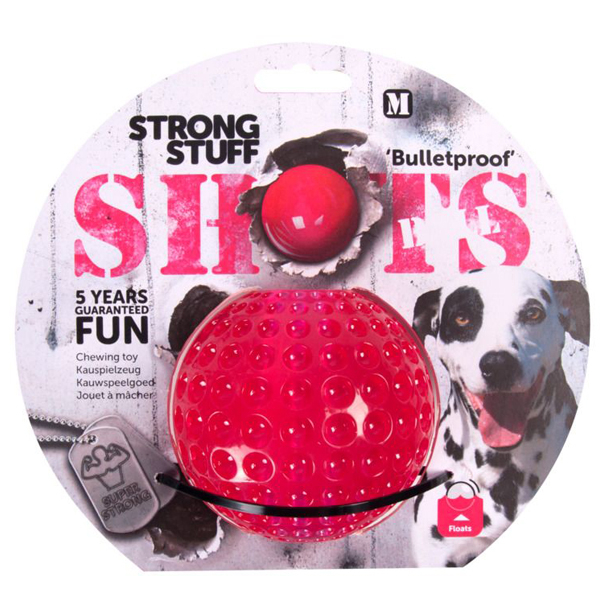 Flamingo Shots Ball - Фламинго шотс шар суперпрочная игрушка для собак, резина, плавающая