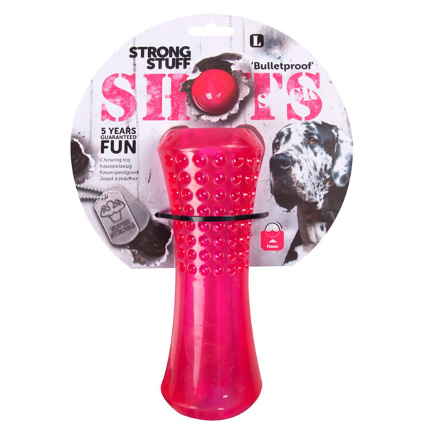 Flamingo Shots Stick - Фламинго шотс аппорт суперпрочная игрушка для собак, резина, плавающая