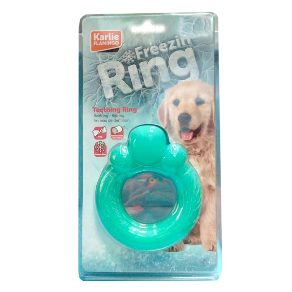 Flamingo Teething Ring ФЛАМІНГО КОЛЬЦО для зубів, що прорізуються, іграшка для собак