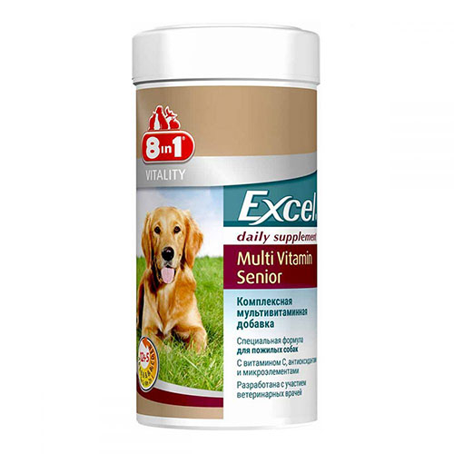 8in1 Vitality Senior Multi Vitamin Мультівітаміни для старіючих собак