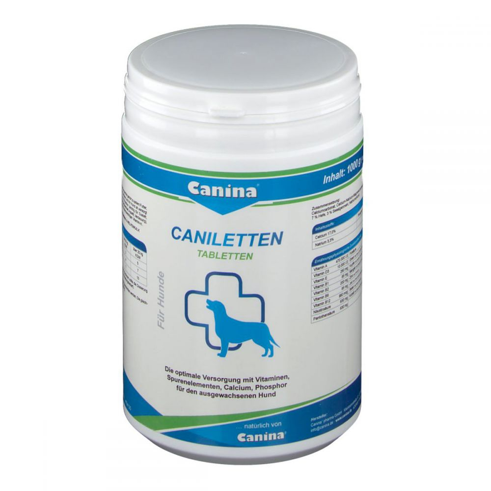Canina Caniletten комплекс мінералів та вітамінів