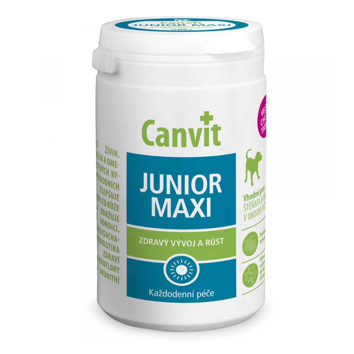 Canvit Junior MAXI Кормовая добавка для цуценят великих порід