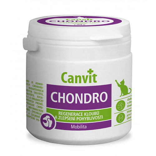 Canvit Chondro for cats - Кормовая добавка для суставов котов и кошек
