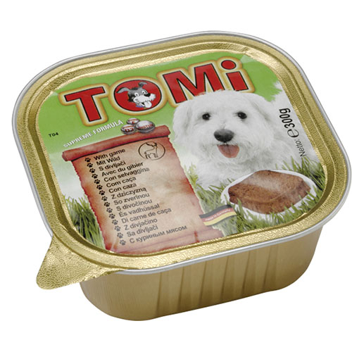 TOMi game ДИЧЬ консервы для собак, паштет