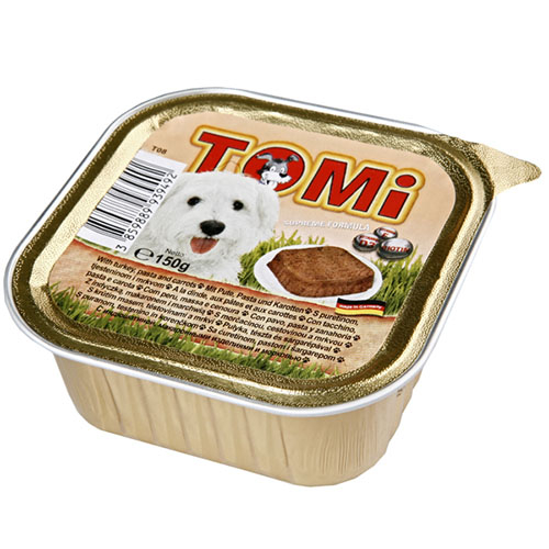 TOMi turkey pasta carrots ИНДЕЙКА ПАСТА МОРКОВЬ консервы для собак