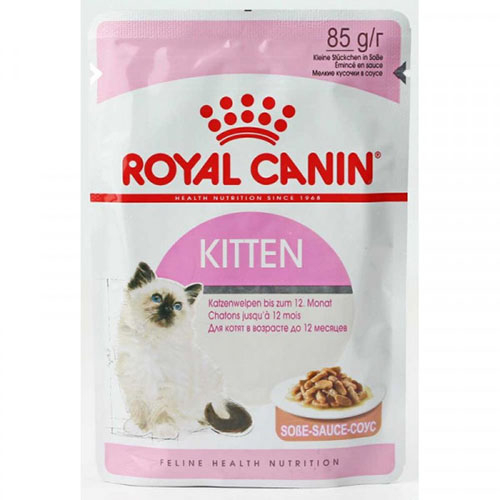 Royal Canin Kitten Instinctive in gravy - корм в соусе Роял Канин для котят 2-й фазы роста