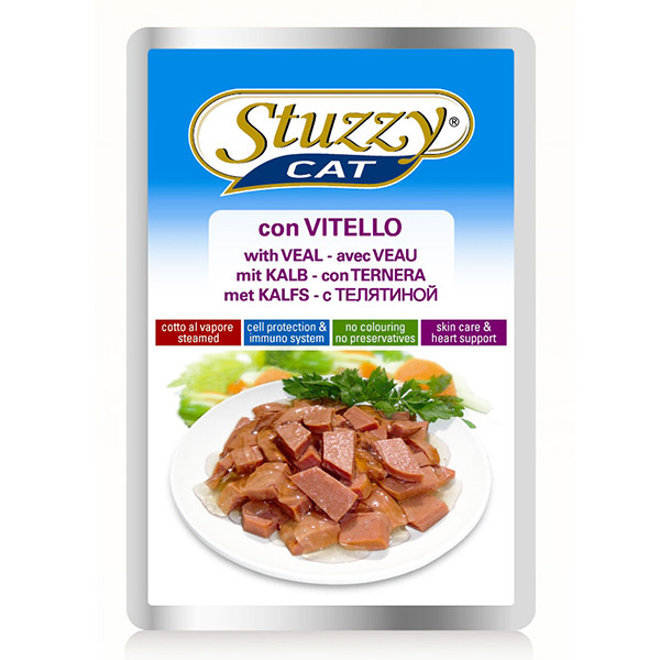 Stuzzy Cat Veal ШТУЗИ КЕТ ТЕЛЯТИНА в соусе корм для кошек