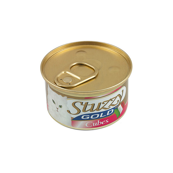 Stuzzy Gold Cat Сhicken Сube ШТУЗІ ГОЛД КЕТ КУРКА в соусі консерви для кішок